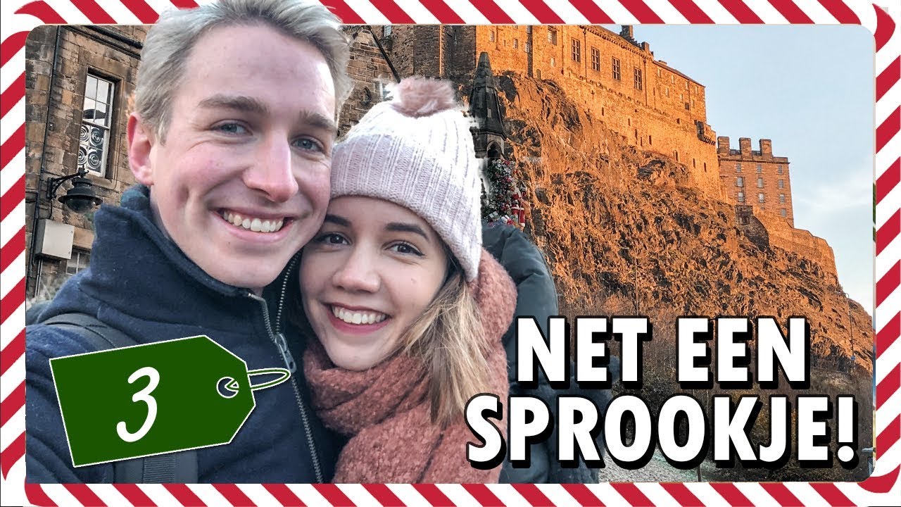 OP EEN KERSTTRIPJE NAAR EDINBURGH😍🎄 Vlogmas #3 | Boncolor 1055