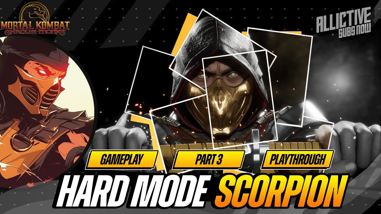 SCORPION EPIC BATTLE - MORTAL KOMBAT SHAOLINK MONKS #shorts