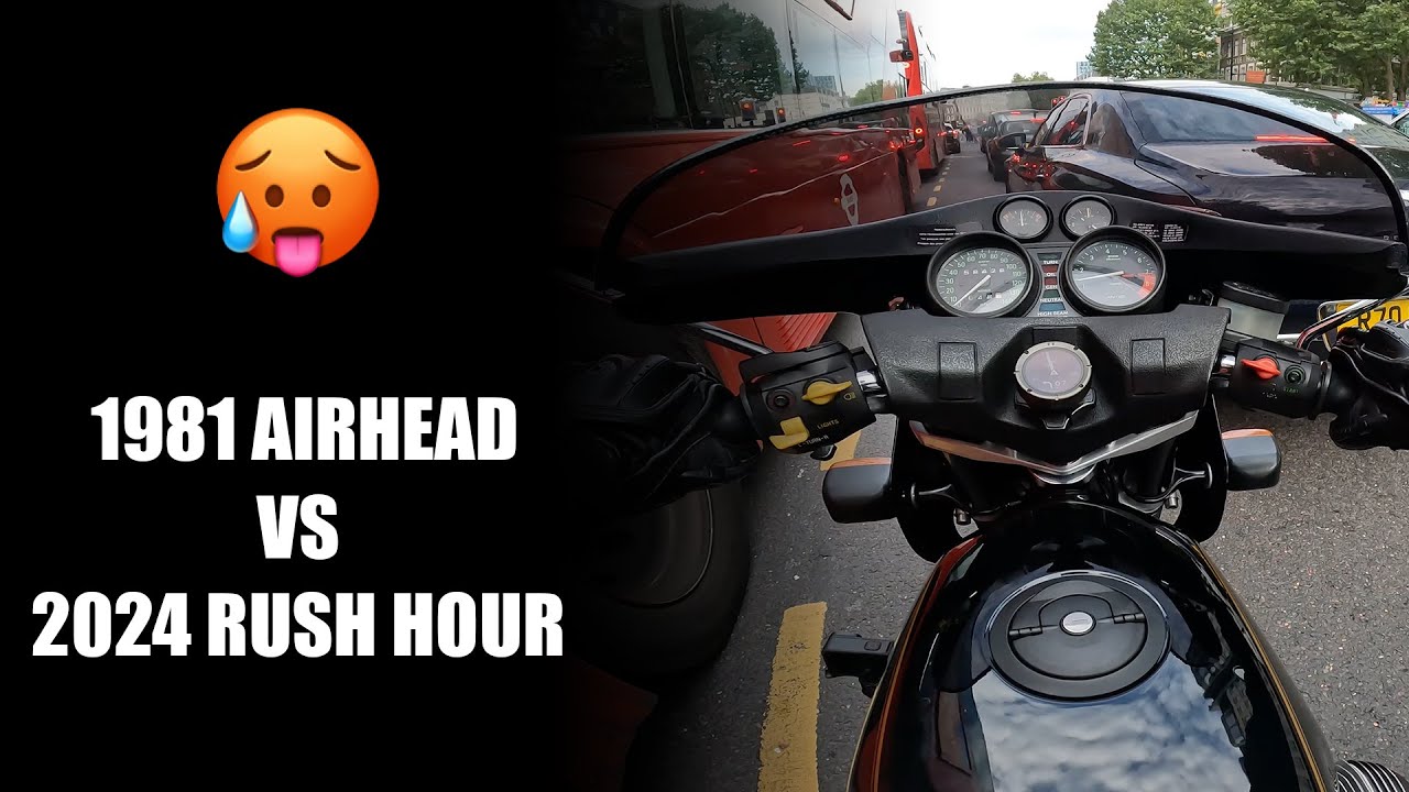 1980s BMW Airhead VS London Rush Hour