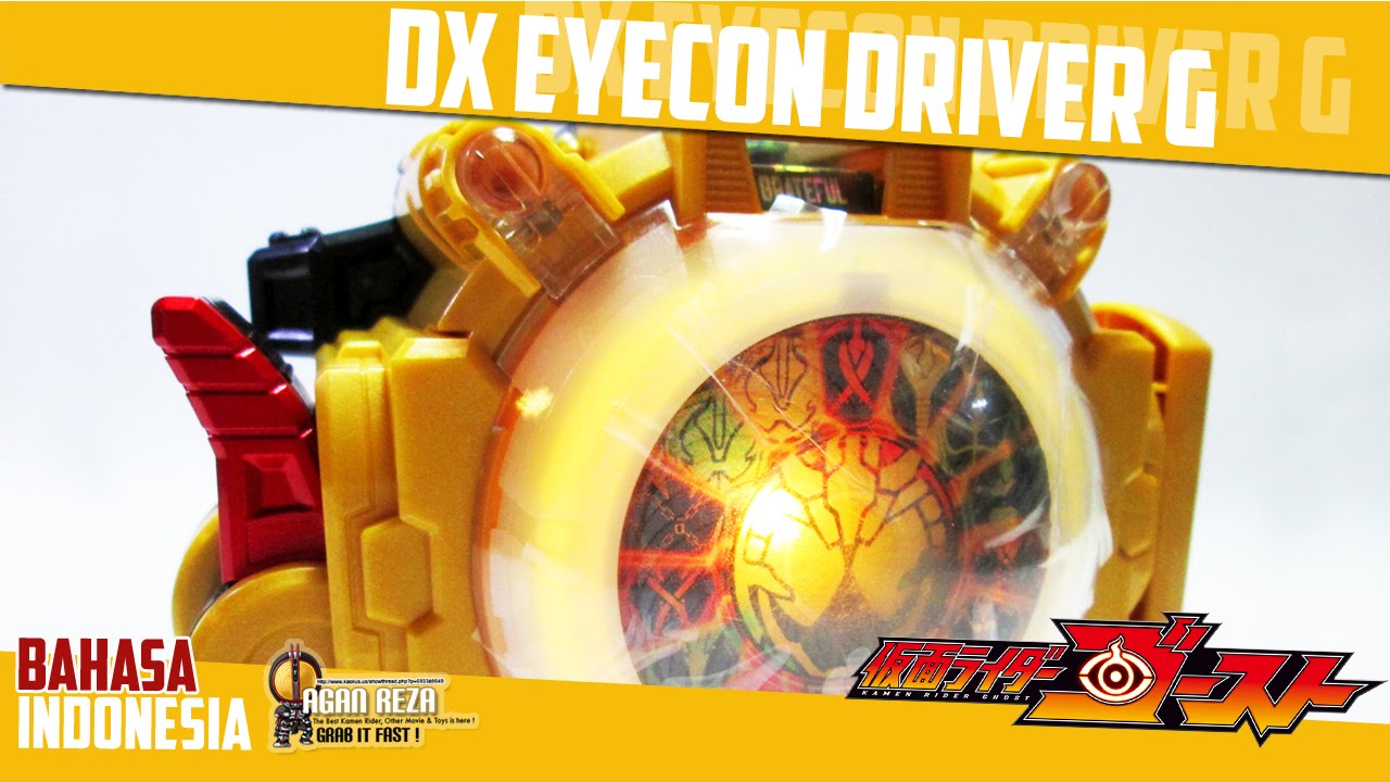 DX REVIEW - EYECON DRIVER G [Kamen Rider Ghost] - [BAHASA INDONESIA]