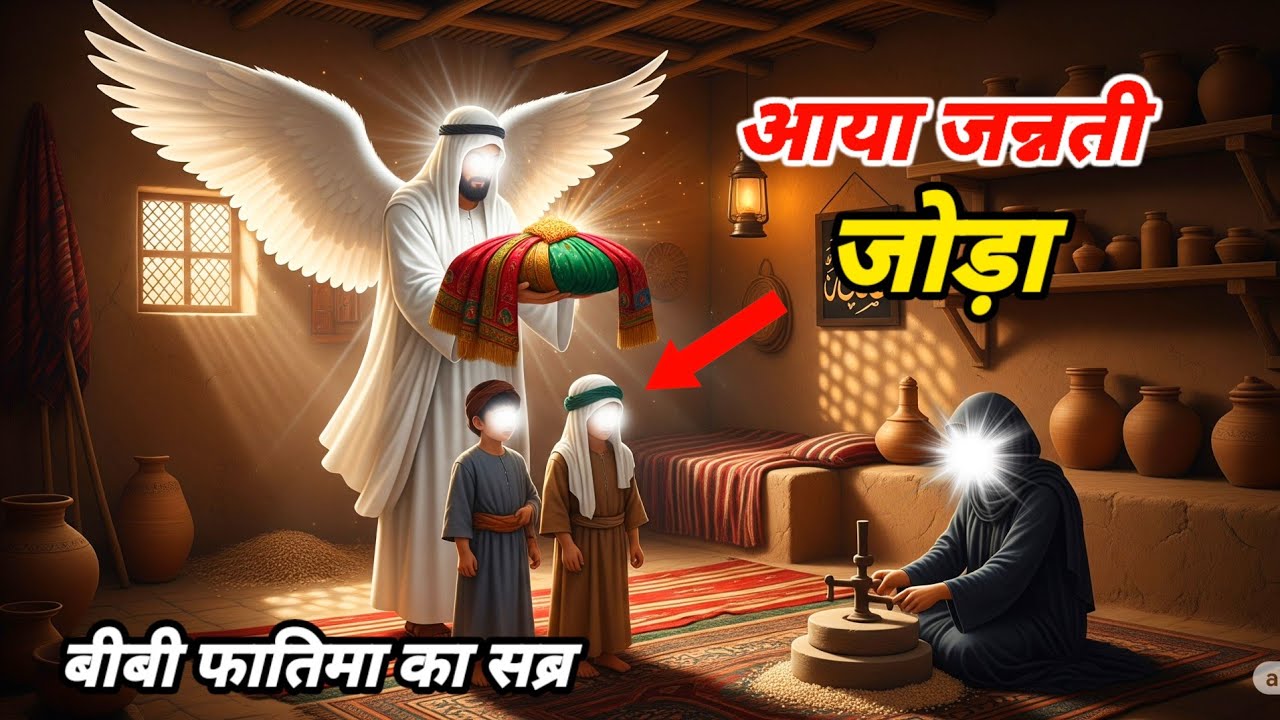 “जब जिब्रईल जन्नत से कपड़े लाए… हसन-हुसैन के लिए”