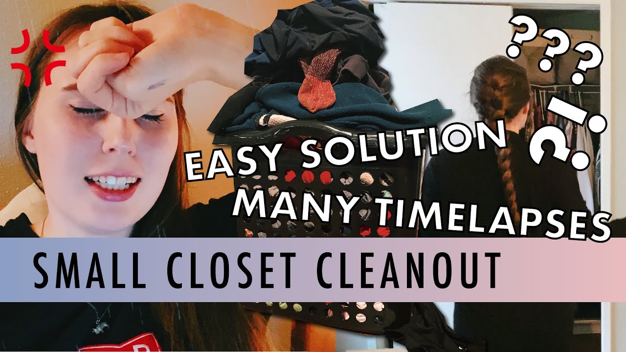CLOSET ORGANIZATION | Small closet cleanout that’s actually doable + clothing purge