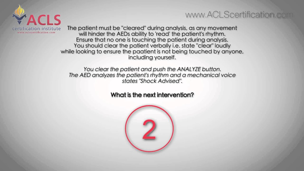 ACLS Megacode Series Video 4 by ACLS Certification Institute