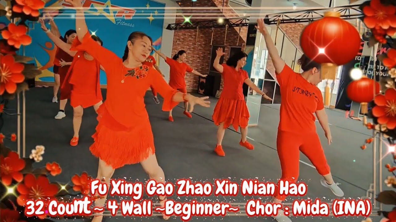 Fu Xing Gao Zhao Xin Nian Hao | Beginner | Chor : Mida (INA)