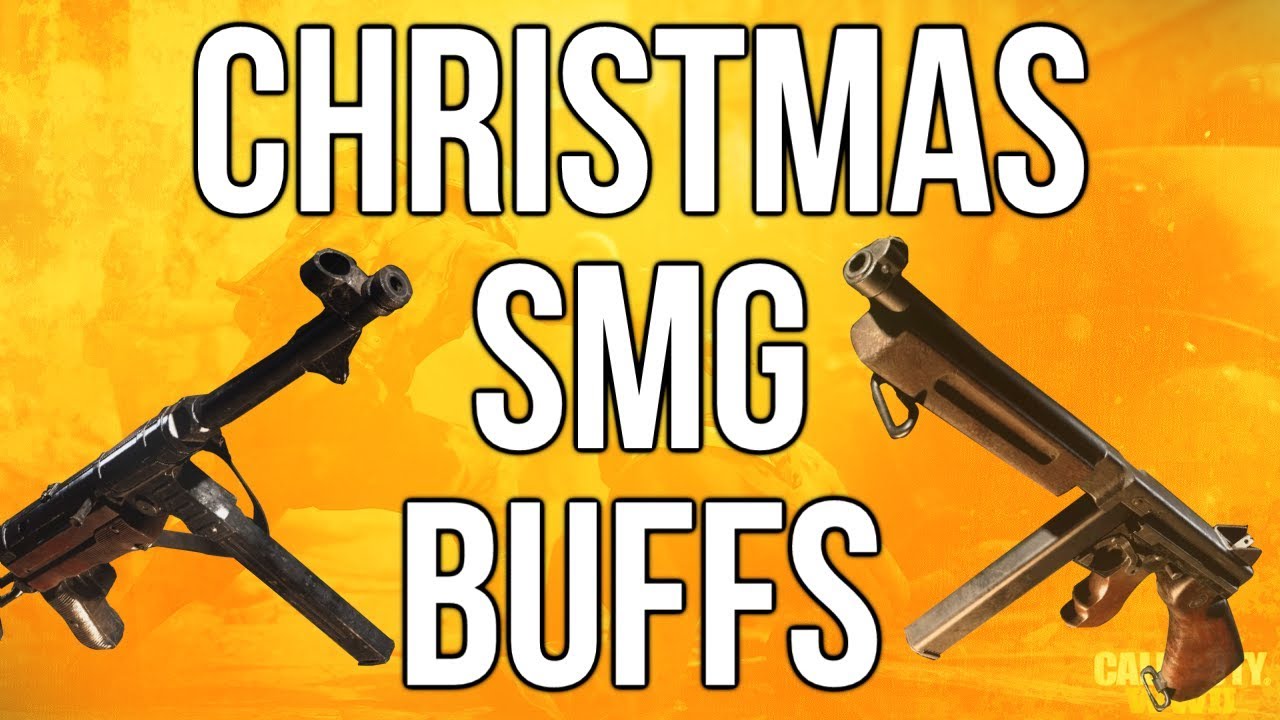 WW2 In Depth: Christmas SMG Buffs (FG42 Nerf Too) (Call of Duty: WWII)