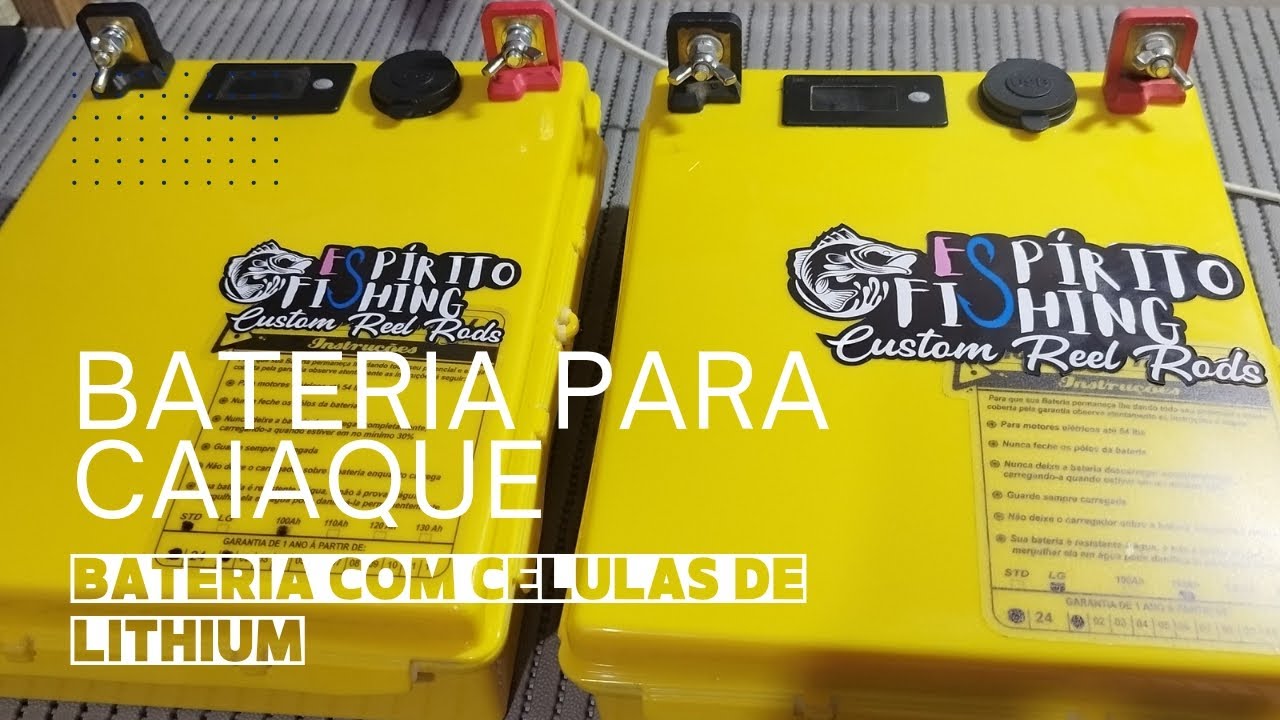 bateria de lithium para motor elétrico no caiaque. contato André Duenhas : (44) 98835-1350