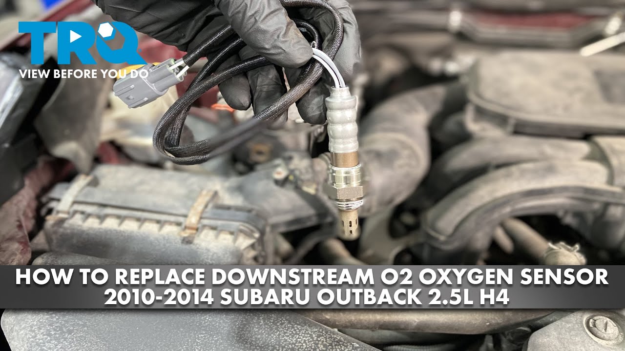 Как заменить датчик кислорода O2 на Subaru Outback 2.5L H4 2010-2014