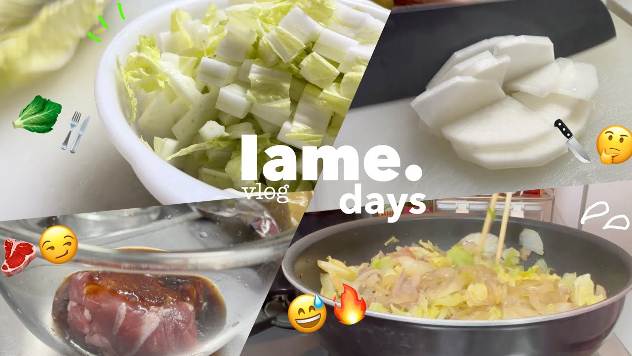 【一人暮らしVlog】野菜が多すぎて詰んだので6日間ひたすら消費します🥬