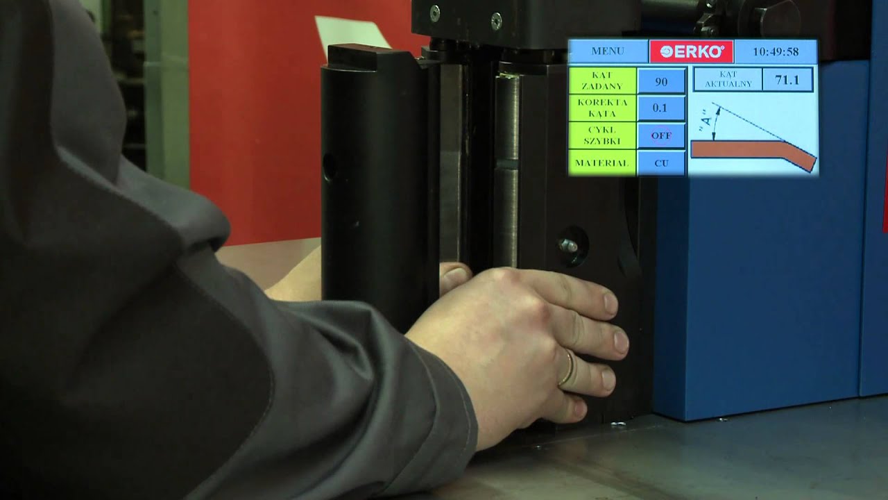 ERKO HG 200: Busbar bending station