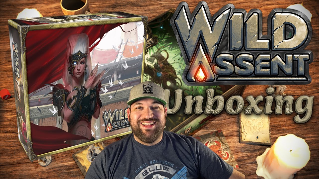 Wild Assent - Board Game Unboxing Live Stream Highlight