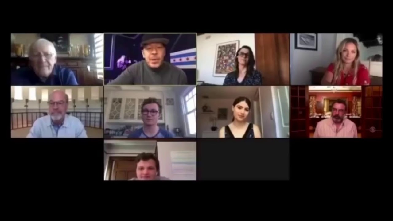 Donnie Wahlberg and Marisa Ramirez + rest of Blue Bloods Cast Virtual Dinner 2020
