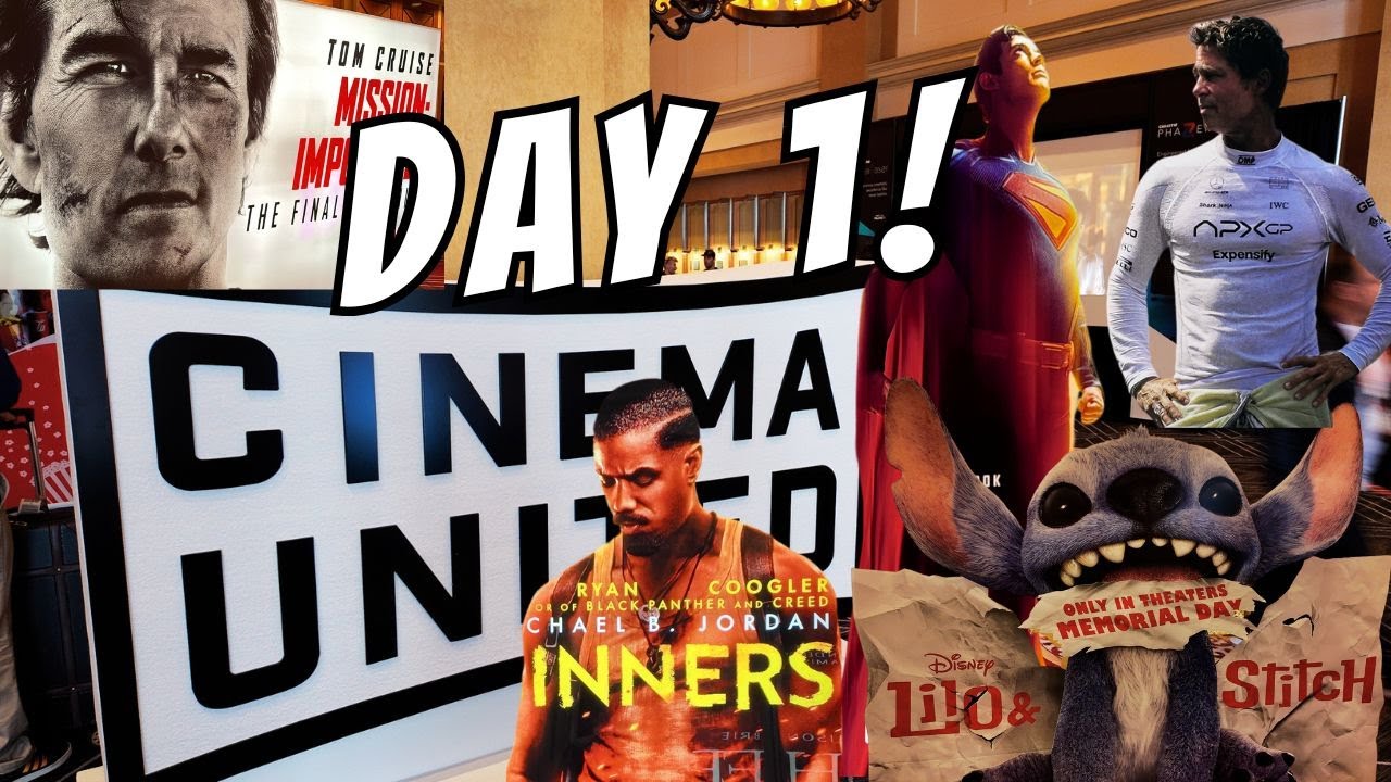 Monday Morning at Caesars Palace For CinemaCon 2025! First Day Of Film Convention in Vegas