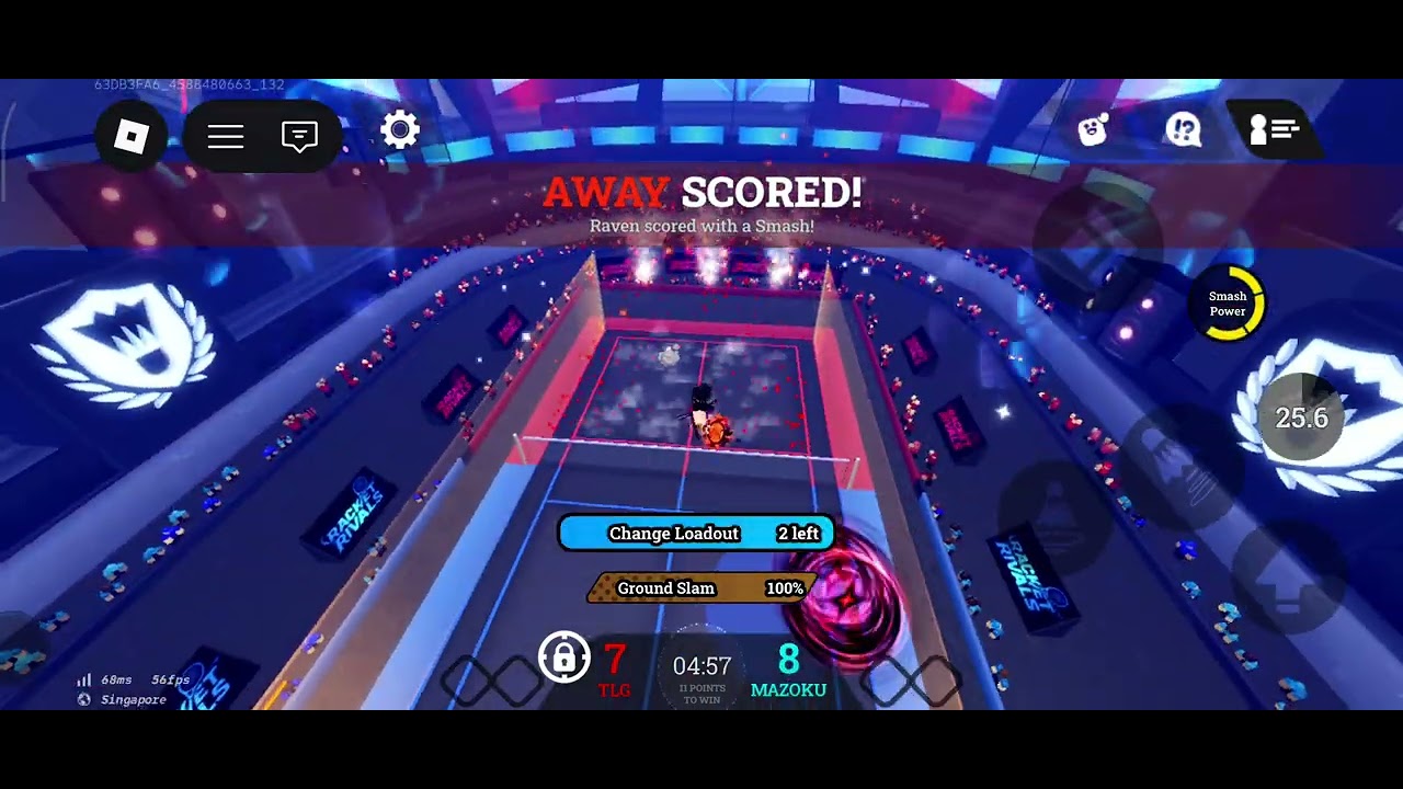 Racket rivals 1vs1 rank day 5 Celestial rank 