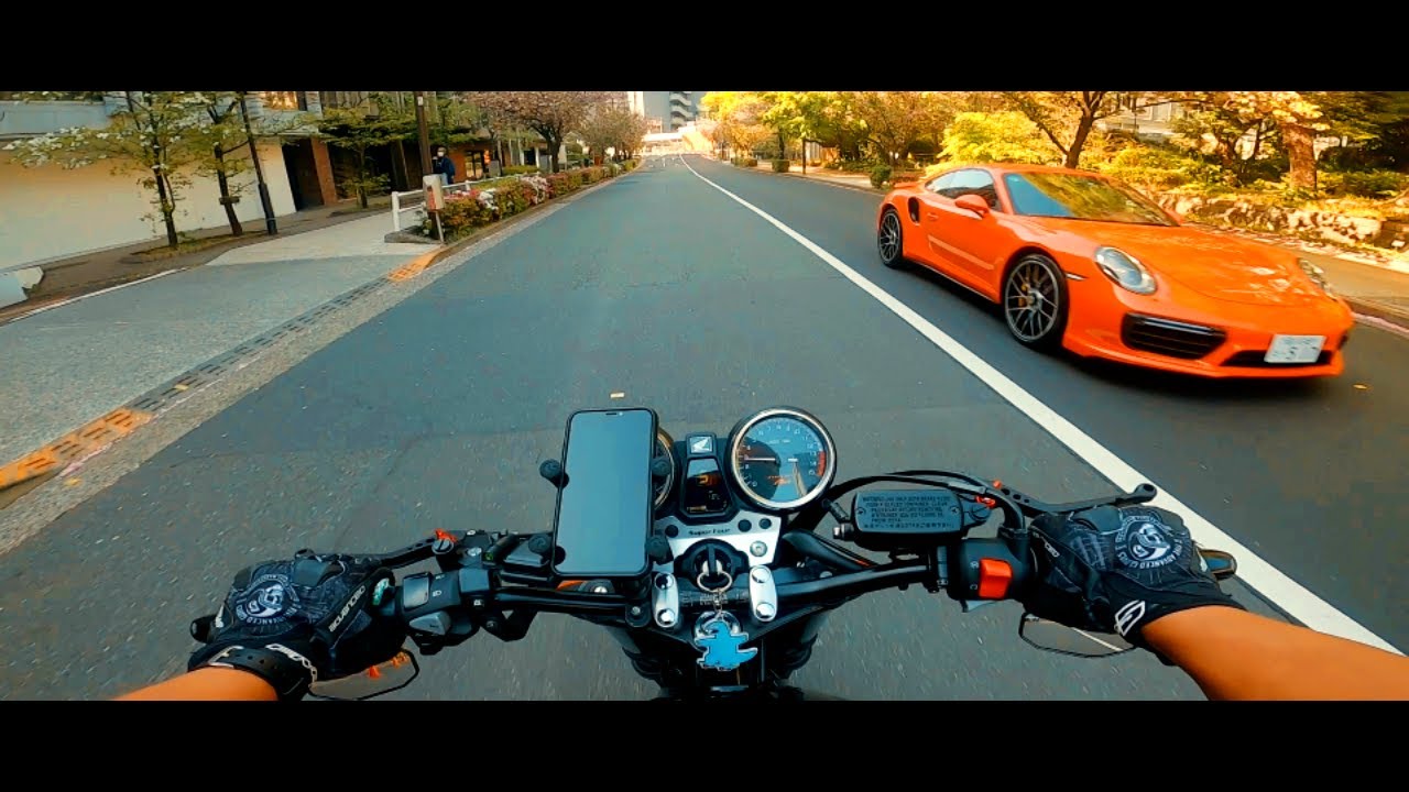 HONDA CB400SF Lciparts Exhaust Sound