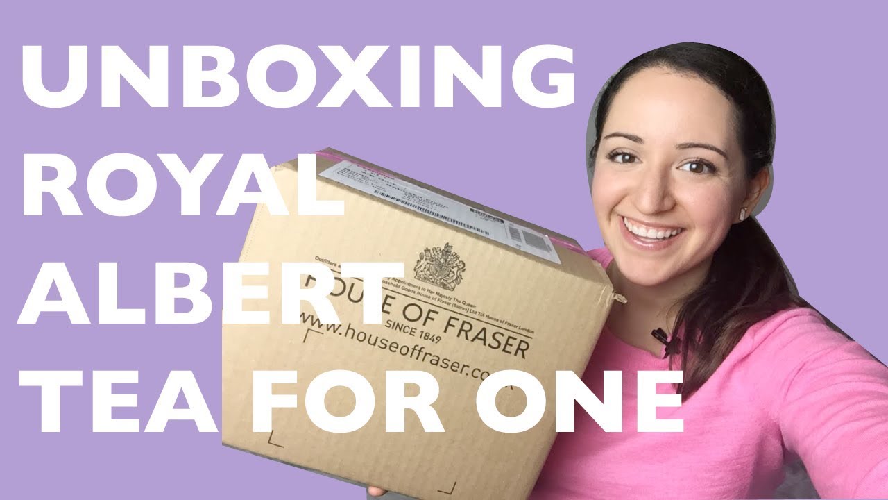 Unboxing Miranda Kerr Royal Albert Tea for One - Review