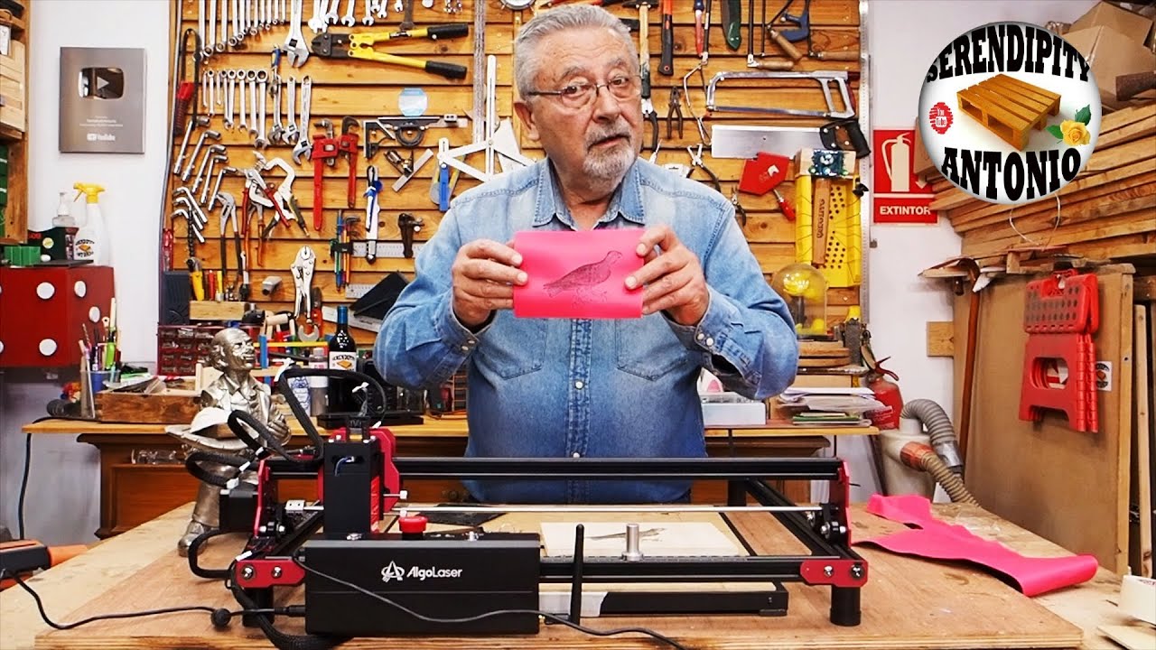 Tomtop nos envía el Algolaser DIY KIT 5W: Un láser barato que nos ha sorprendido