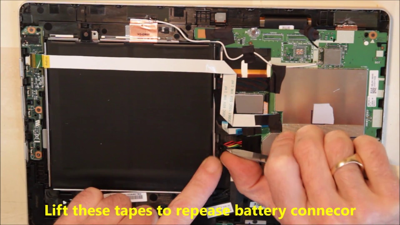 Dismantle Acer Switch 10 2in1 Tablet unit, replace touchscreen etc