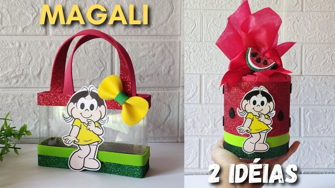 2 IDÉIAS DE LEMBRANCINHAS PARA SUA FESTA NO TEMA MAGALI