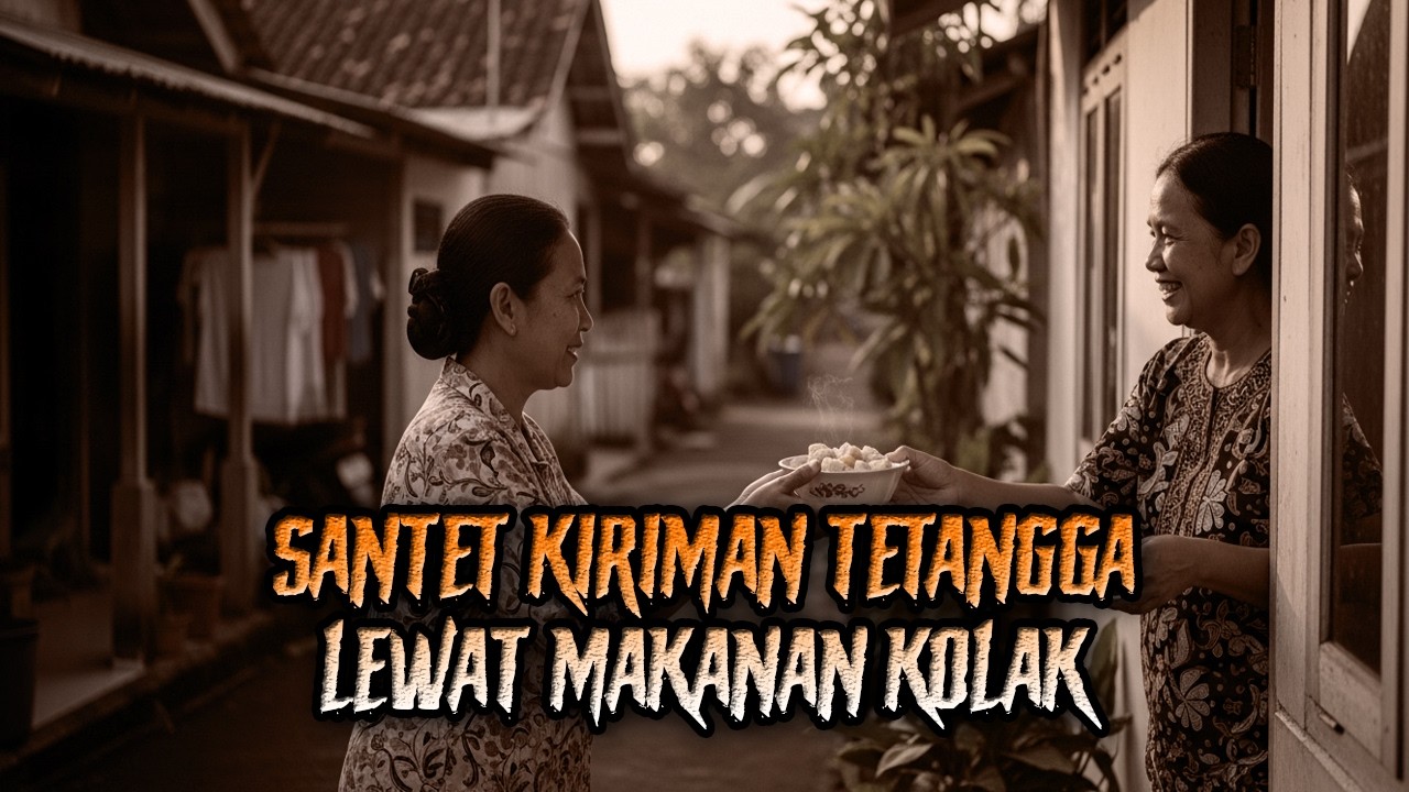 SANTET KIRIMAN TETANGGA LEWAT MAKANAN KOLAK