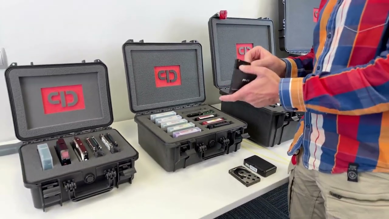 Cases for data media