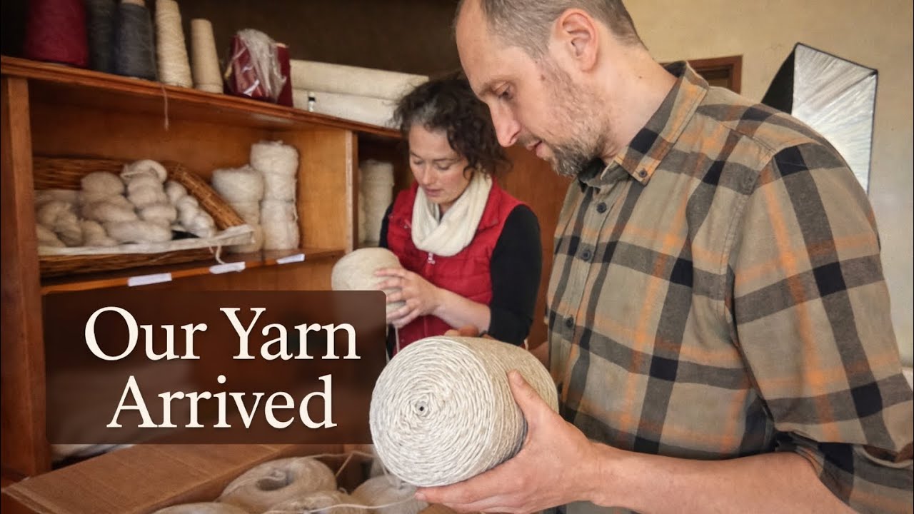 Our Alpaca Yarn Has Arrived | A Milestone in the Studio