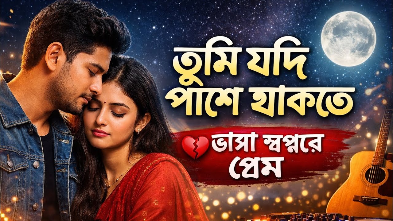 তুমি যদি পাশে থাকতে | ভাঙা স্বপ্নের প্রেমের গান | Bangla Sad Love Song