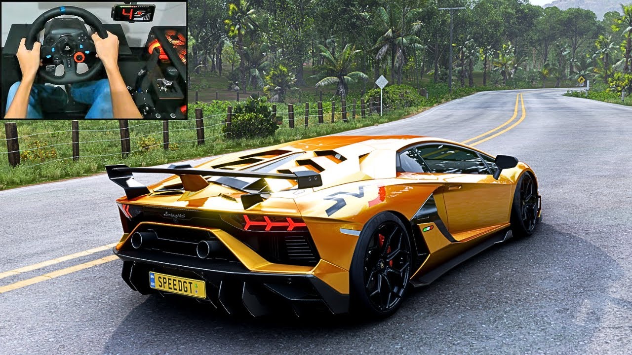 1.454hp Lamborghini Aventador SVJ | Forza Horizon 5 | Logitech G29 Gameplay