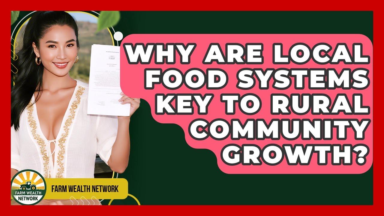Why Are Local Food Systems Key To Rural Community Growth? - Farm Wealth Network