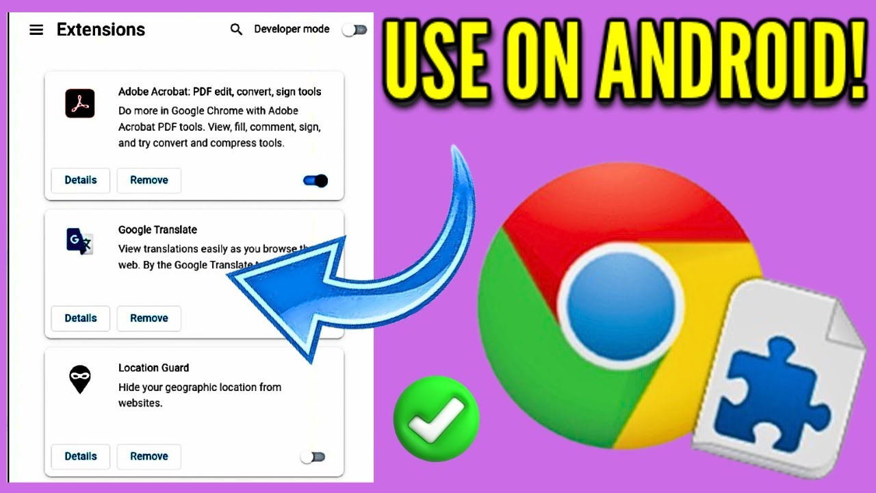 Use Chrome Extensions on Android (Super Easy!)