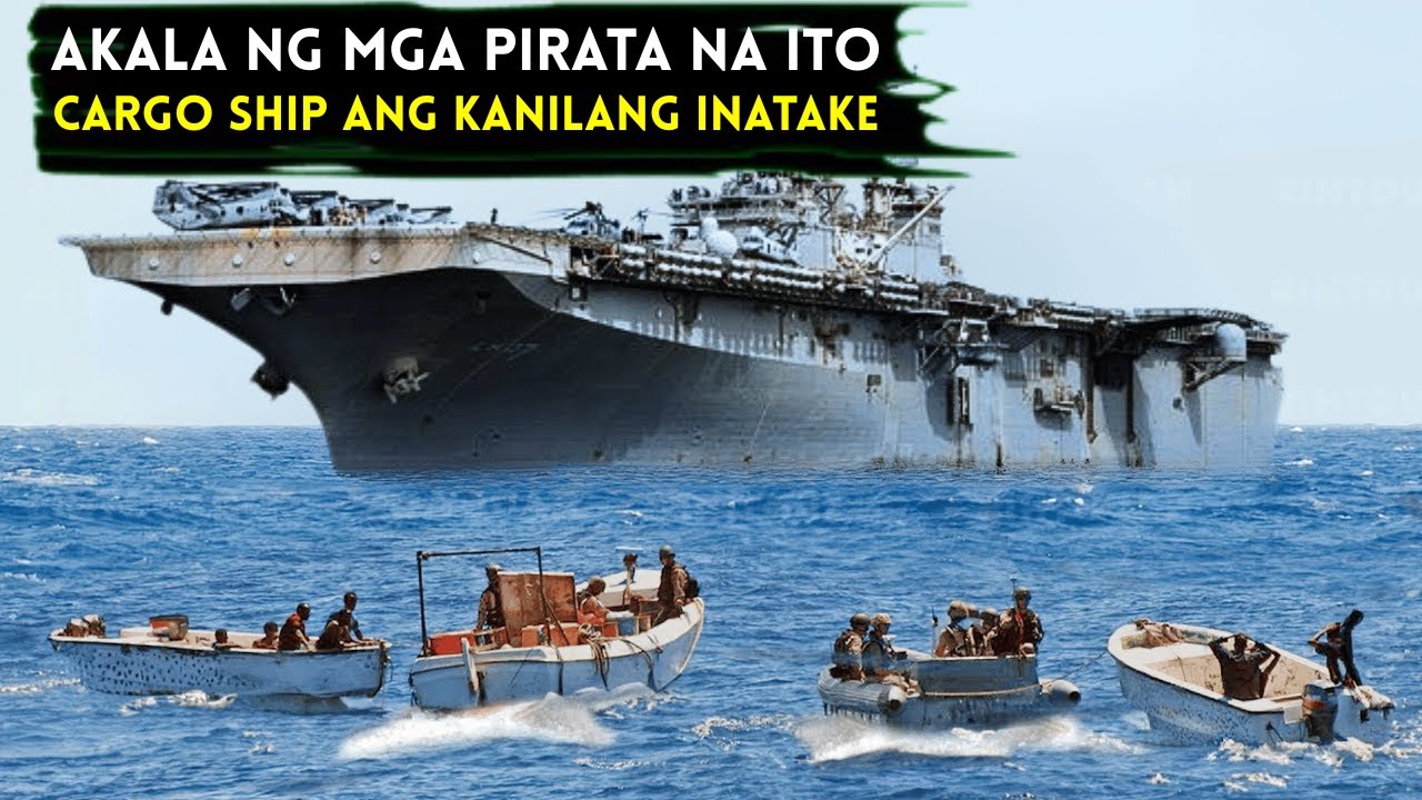 Hindi inakala ng mga Pirata na ito na Aircraft Carrier ng Amerika Pala Ang Kanilang inatake