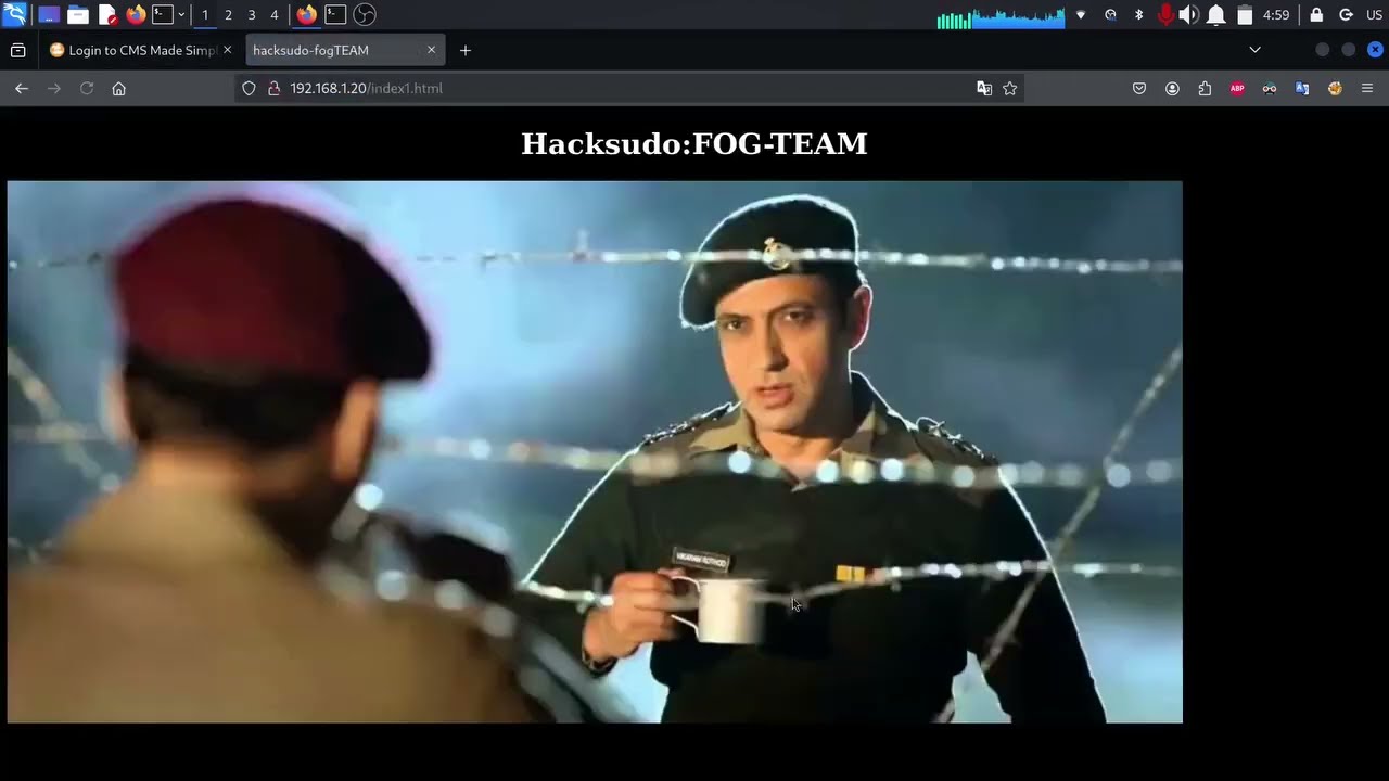 Hack Sudo Fog - VulnHub Walkthrough