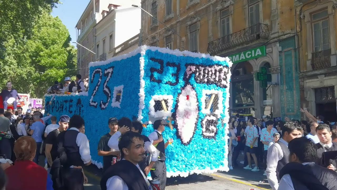 Queima das Fitas Coimbra 2024  - Cortejo Académico - Carro 21 a 30