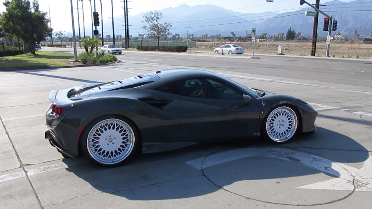 Ferrari F8 Tributo w/ HRE 501 Wheels