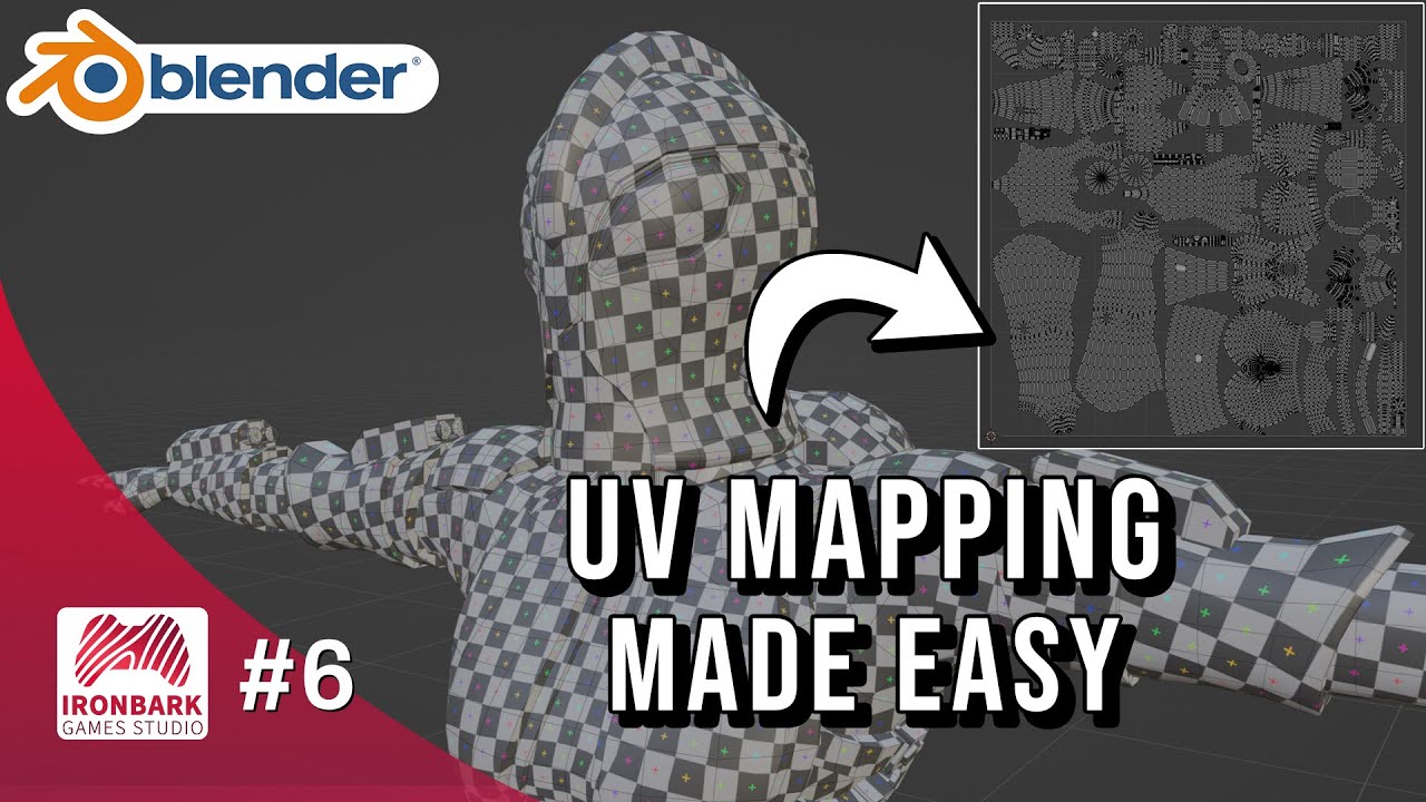 UV Unwrapping Character Models in Blender is Simple!