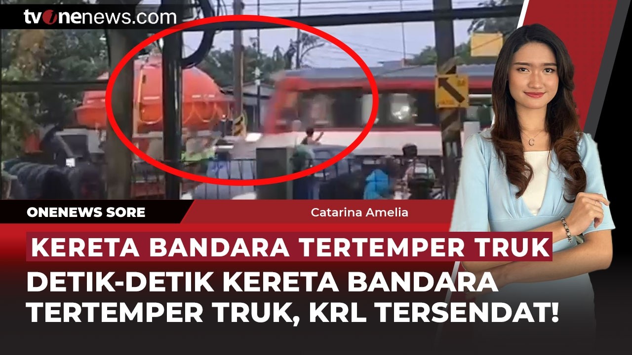 [LIVE]🔴 Kereta Bandara Tertemper Truk, Sahroni Kembali Jadi Wakil Ketua Komisi III | OneNews Sore