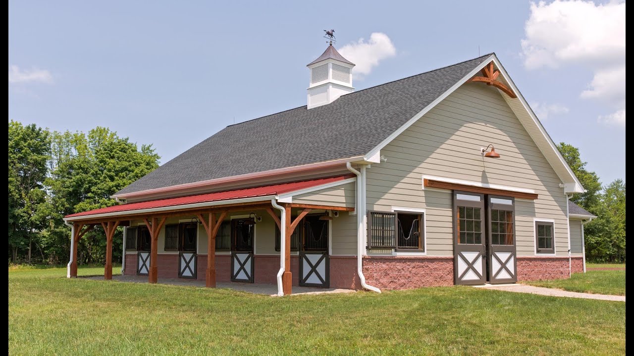 Horse Barn & Living Quarters in Pittstown NJ