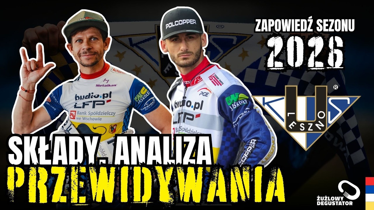 Szybki powrót do Elity - Unia Leszno - Składy Analiza i Przewidywania