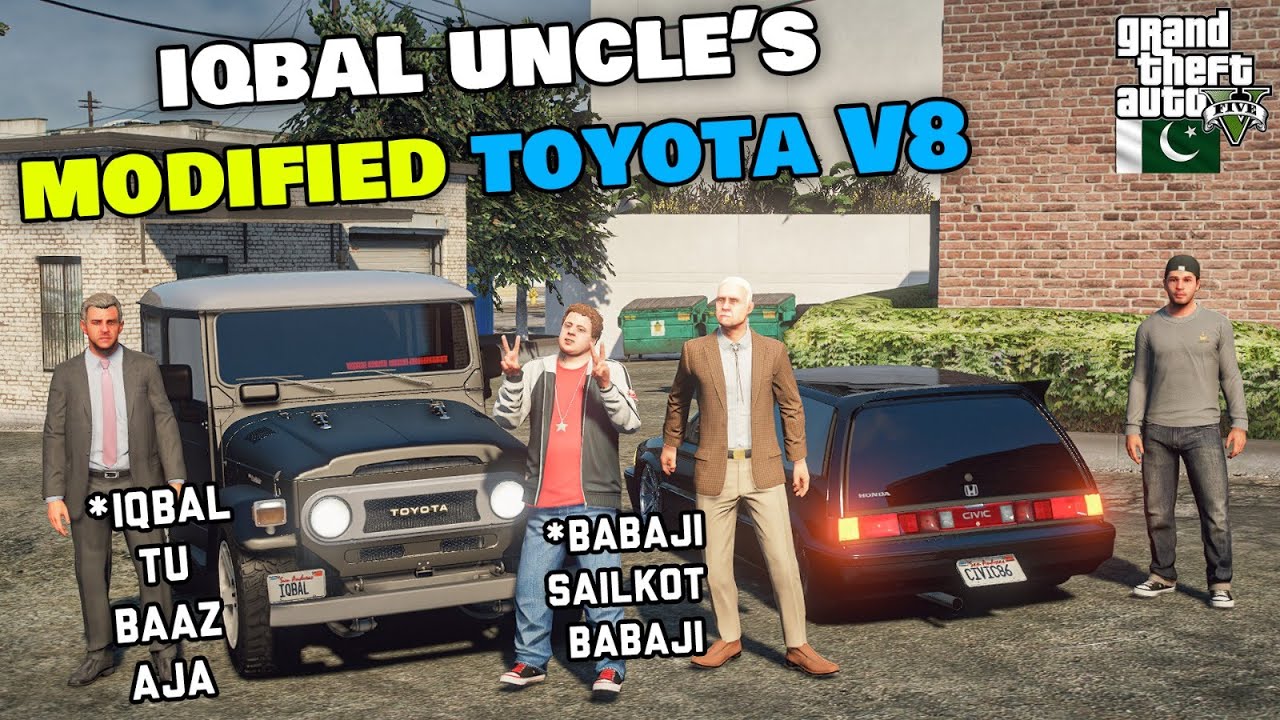 GTA 5 Pakistan | IQBAL UNCLE'S MODIFIED 