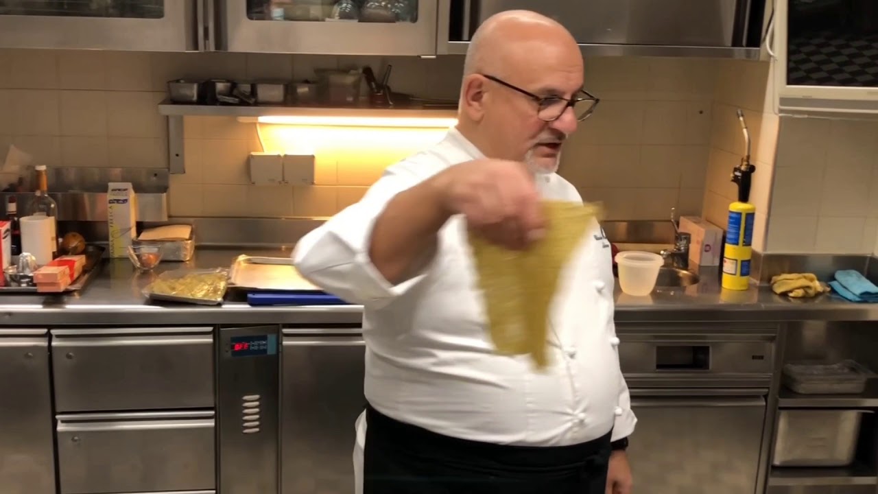 LASAGNETTE DI FARINA DI GRANO SARACENO CON BIETOLINE, PATATE E CASERA BY CHEF CLAUDIO SADLER