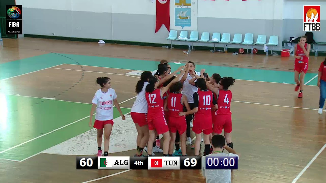 FIBA U16 Afrobasket Qualifers - Zone 1 Algerie vs Tunisie