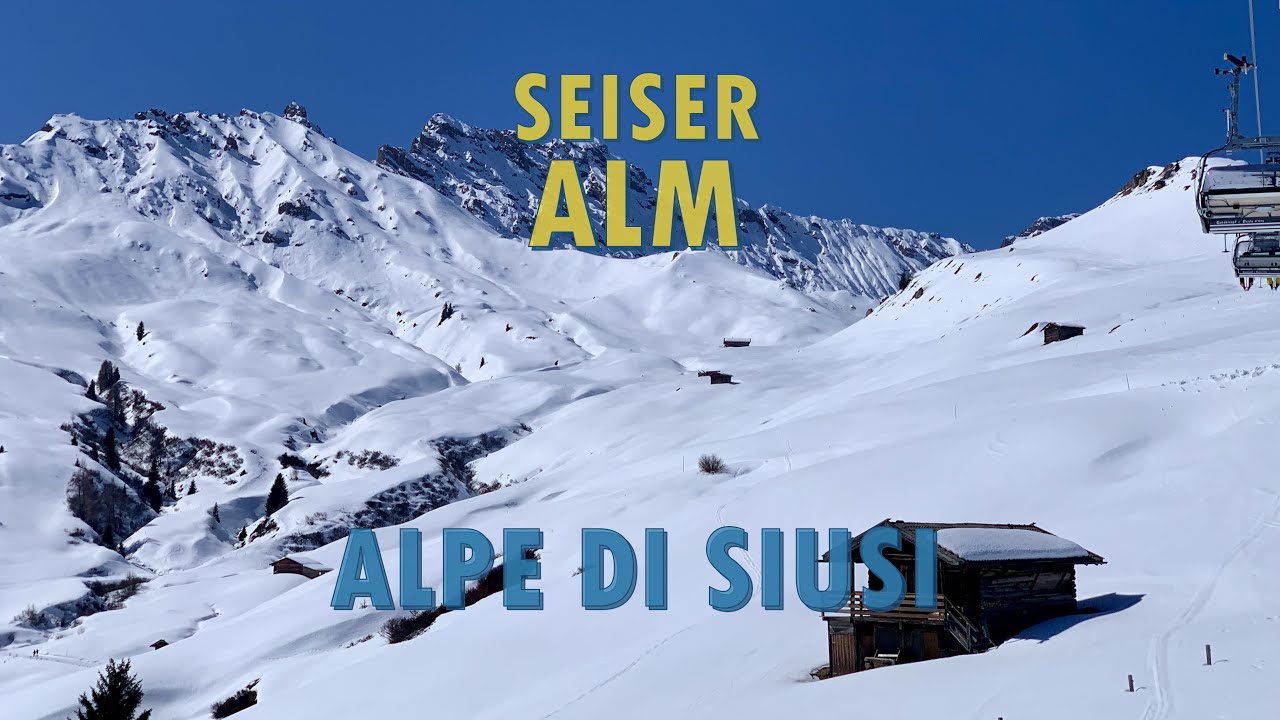 🇮🇹 Dolomites Seiser Alm / Alpe di Siusi - Narty we Włoszech