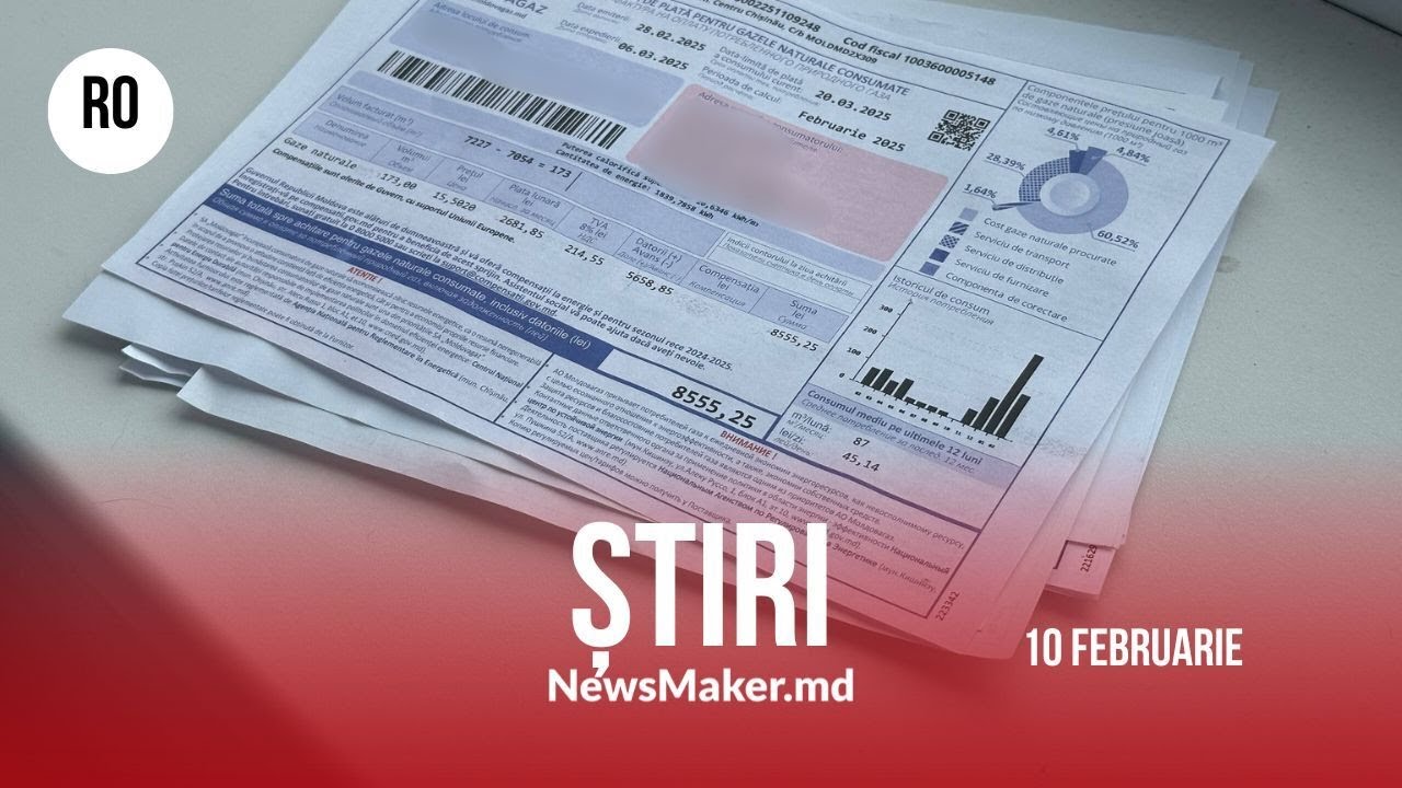 Facturi mari în ianuarie: de ce?/ Prețul ieșirii din CSI/ Transnistria prelungește starea de urgență