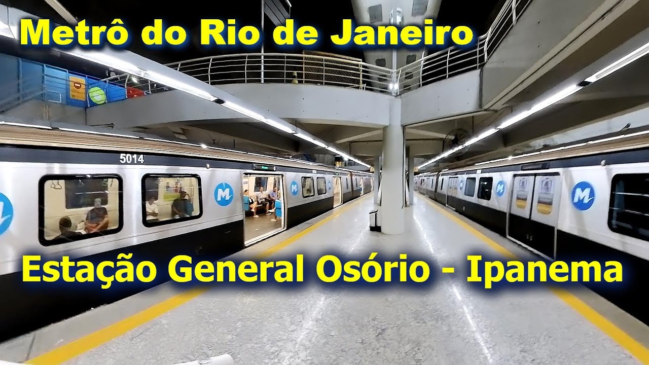 🇧🇷 Estação General Osório: Explorando o Metrô do Rio
