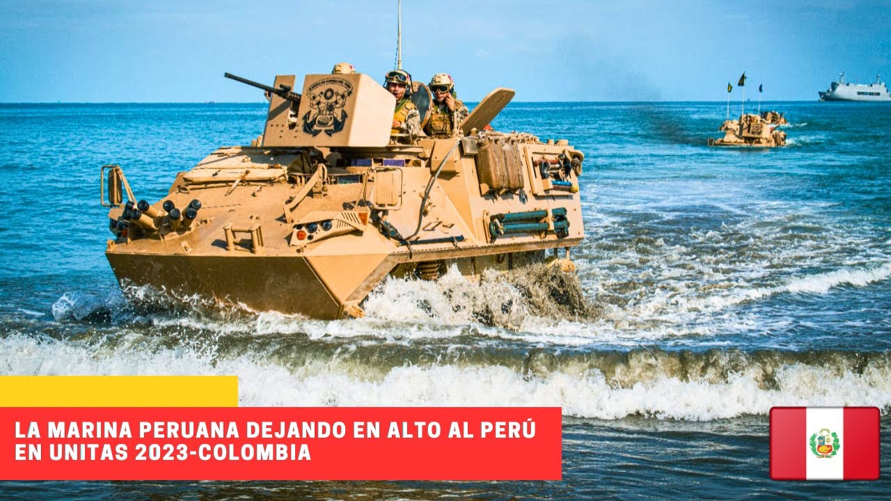 La Marina peruana dejando en alto al Perú en UNITAS 2023- Colombia #peru #colombia