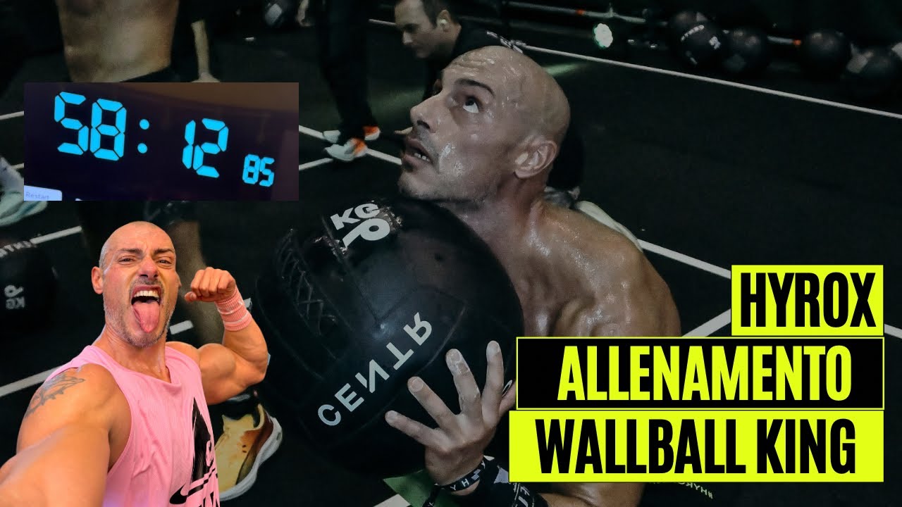 🎯 VUOI DIVENTARE IL RE DEI WALL BALL?Ecco il WORKOUT per 100 WallBall Unbroken nella prova HYROX 🏆