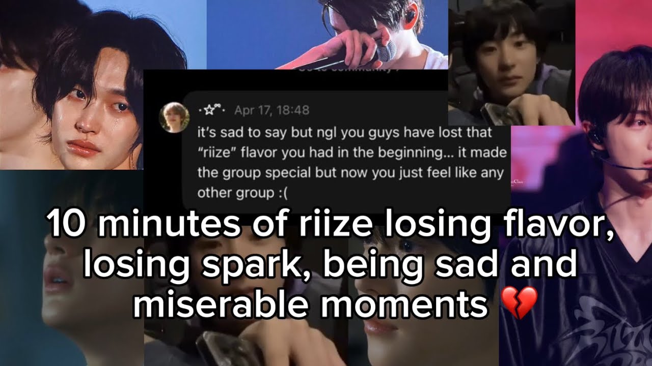 apparently riize “lost their flavor” and i agree