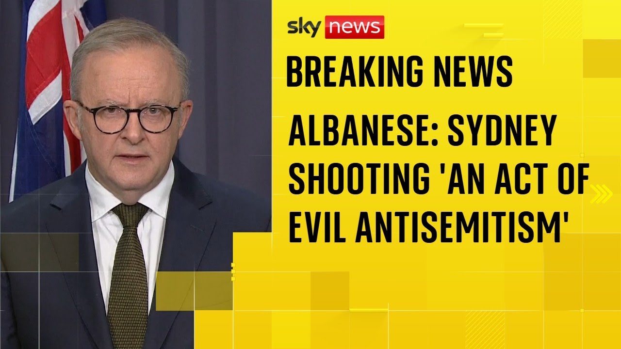 Australian Prime Minister gives update on Sydney shooting