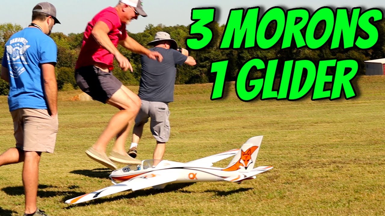 FMS 3000mm Fox Glider Challenge - Model AV8R Challenge Series