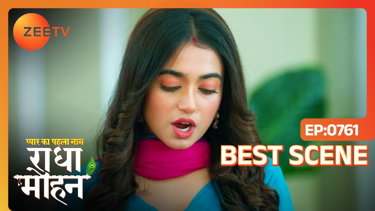 Radha ने किए Divorce Papers Sign | Pyar Ka Pehla Naam Radha Mohan | Ep- 761 | Best Scene | Zee Tv