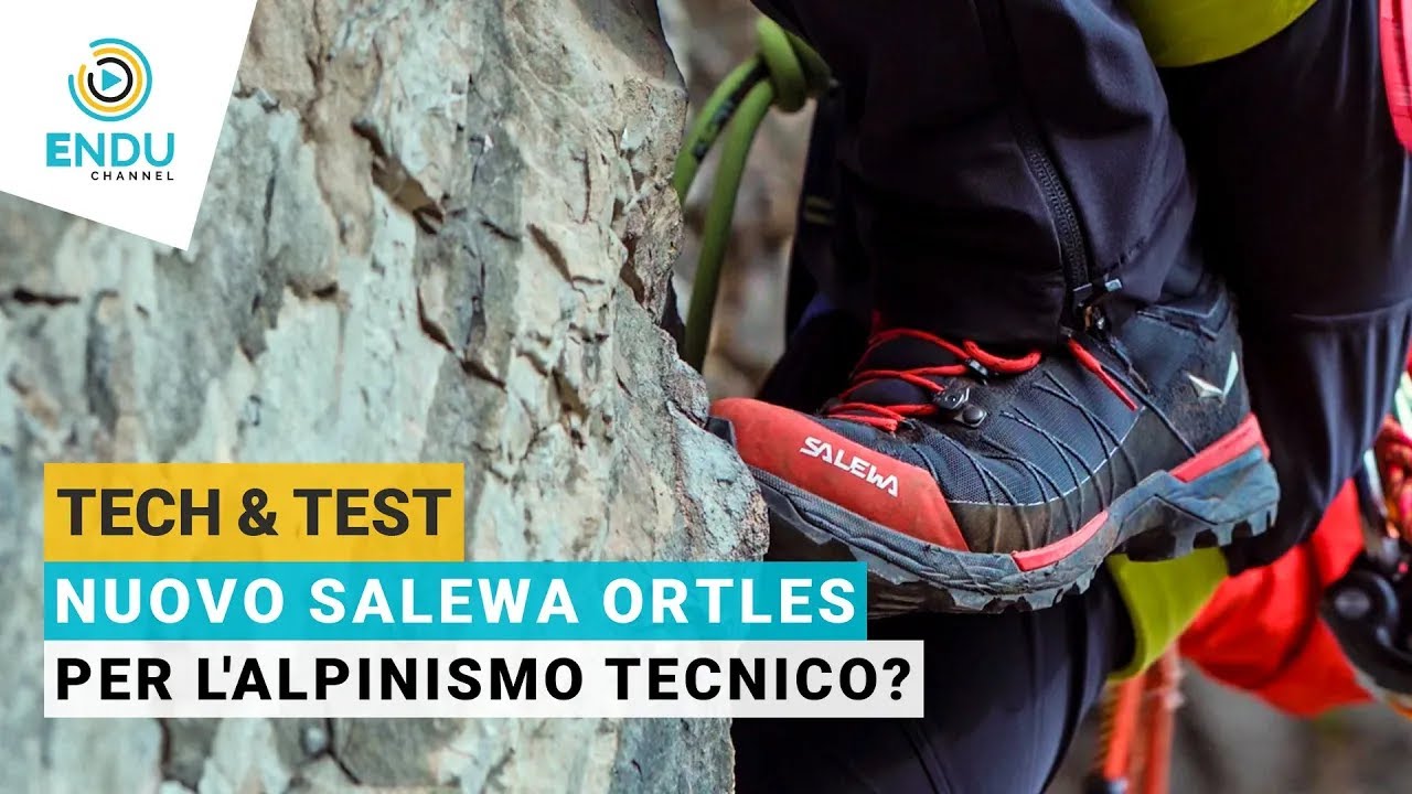 Lo scarpone ideale per l'alpinismo tecnico? Test Salewa Ortles Light Mid Powertex
